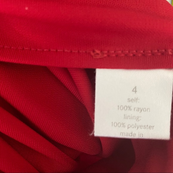Cut 25 by Yigal red strapless dress - Picture 12 of 12